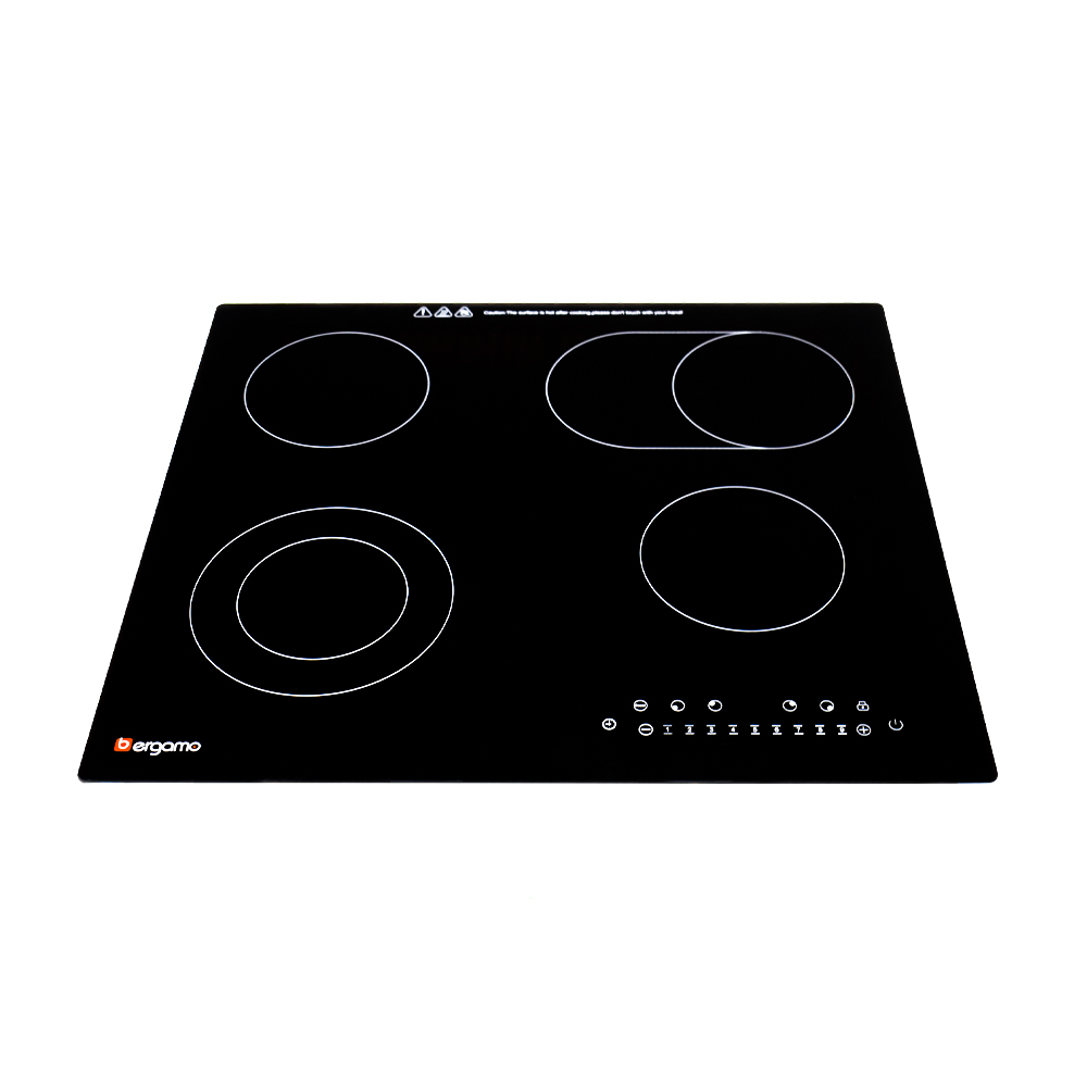 اجاق برقی صفحه ای برگامو 4 شعله مدل BG-EC4780A