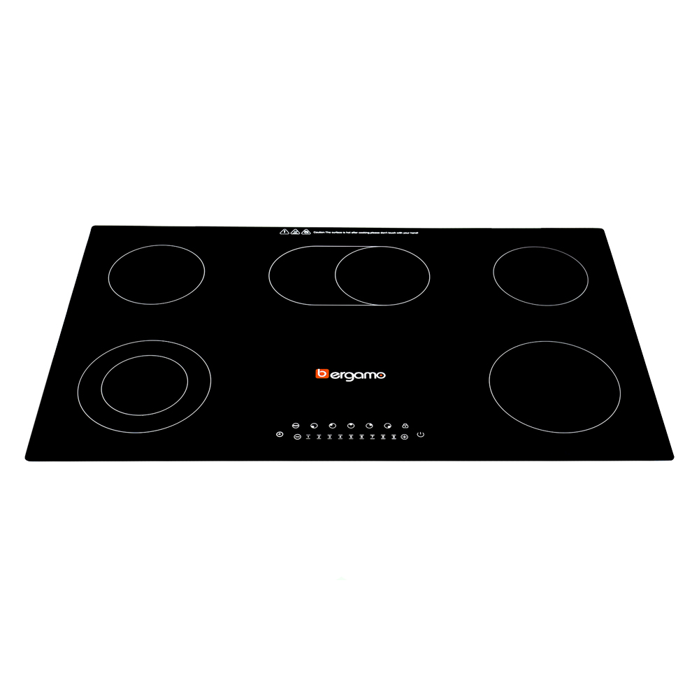 اجاق برقی صفحه ای برگامو 5 شعله مدل BG-EC5780