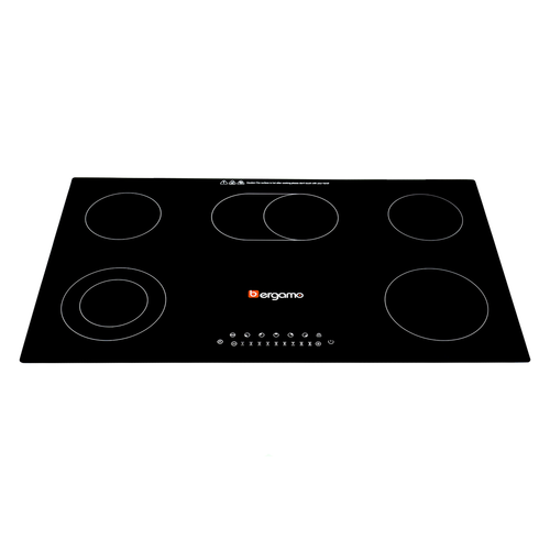 اجاق برقی صفحه ای برگامو 5 شعله مدل BG-EC5780