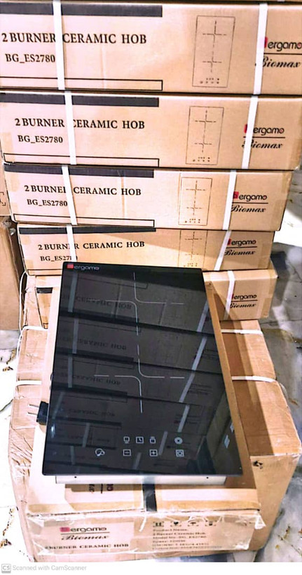 گاز برقی دو شعله برگامو BG-ES2780